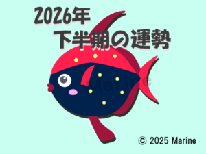 2026年下半期アカマンボウ